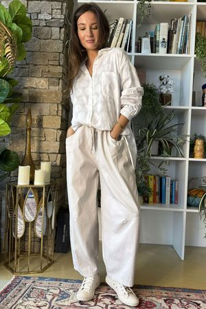 Gilbert Magic Barrel Pant Stone